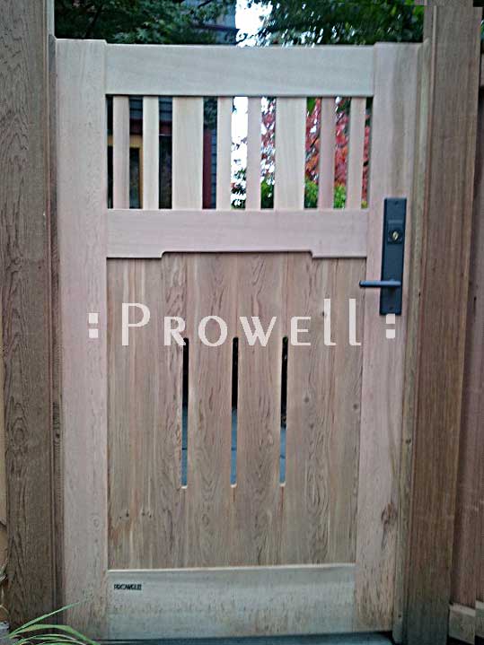 prowell gate with RMH bronze gate latch