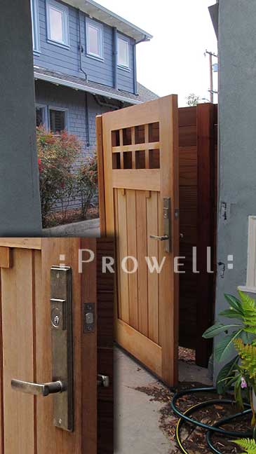 brone R<H gate latch with prowell gate
