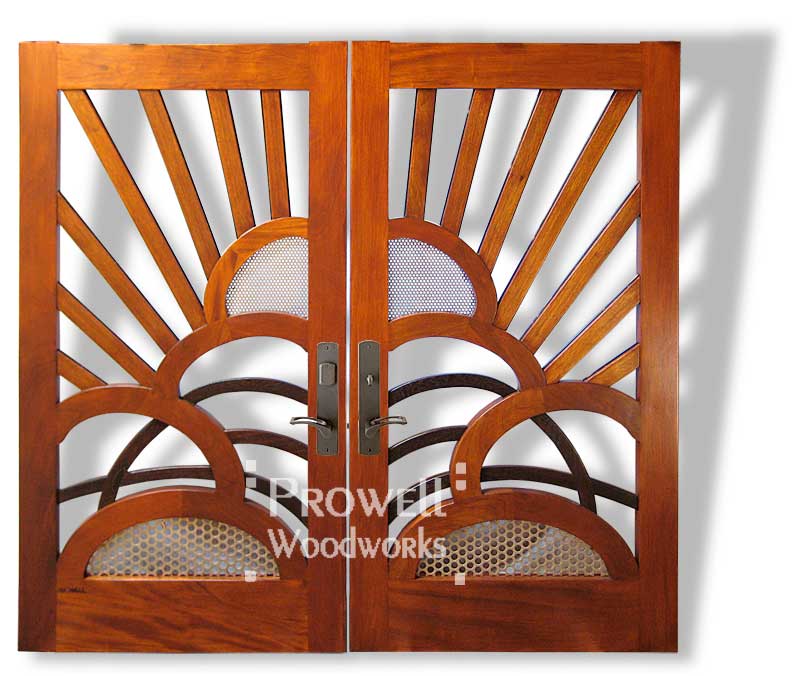 prowell wood gate #203 with RMG gate latch