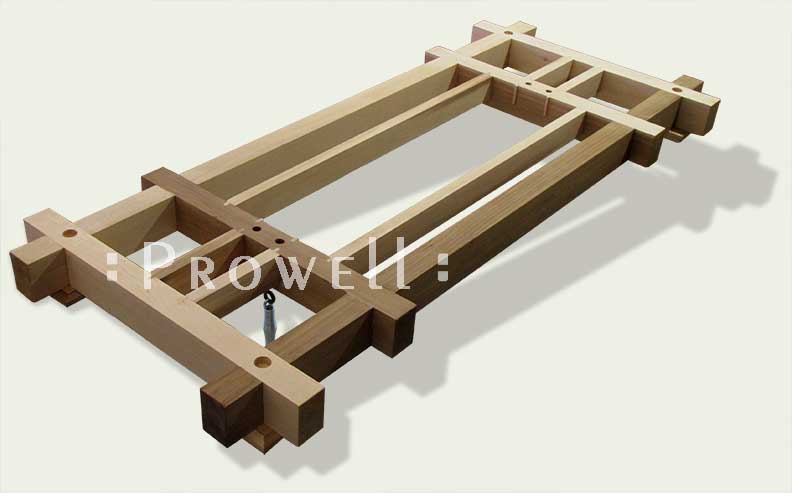 wood swing stand. Prowell