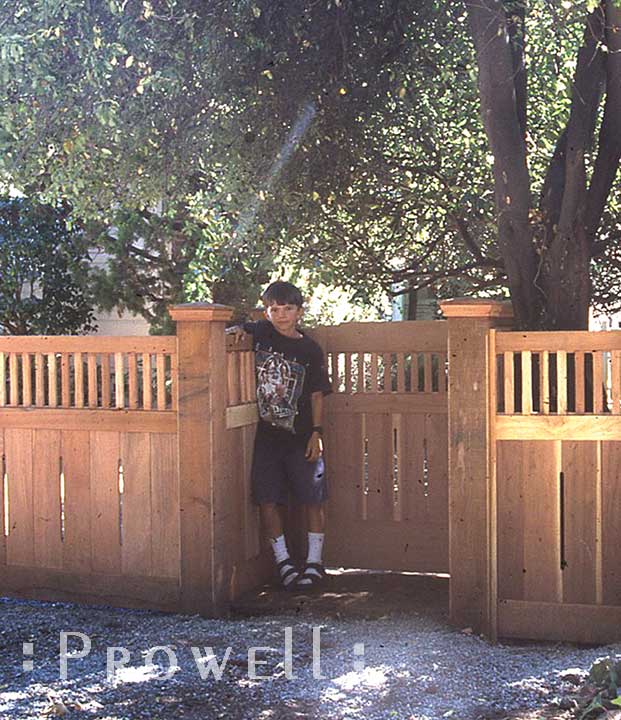 How to build a wood fence by Prowell