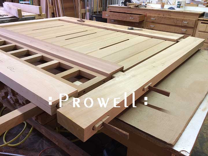 Prowell driveway gate joinery