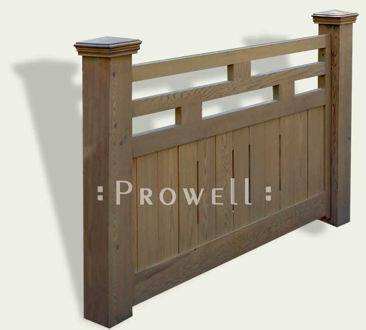 custom Wood Fence Panels #15 