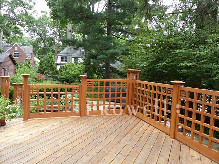 Wood Fence Panels in Michigan