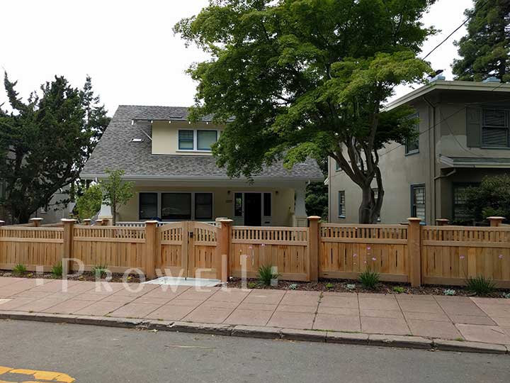 Custom Wood Fence Panels #1-18 in the Berkeley and Oakland Area
