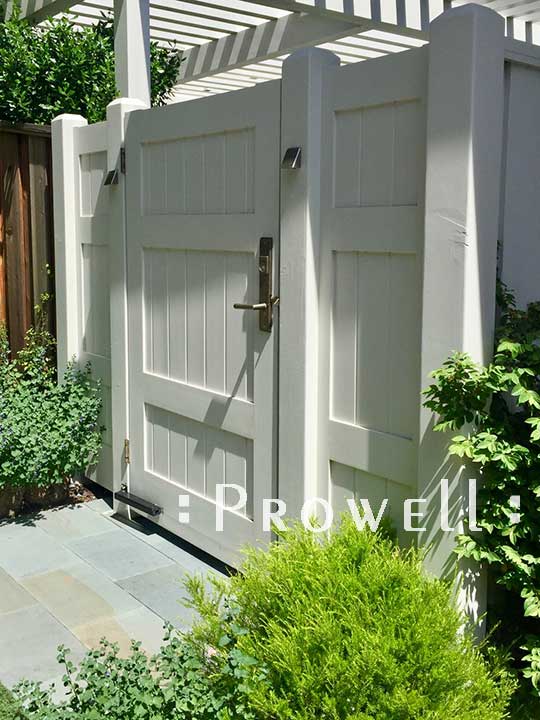 Solid wood privacy fence #20. Prowell