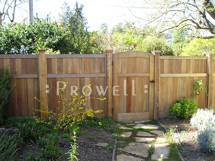 custom wood fence panels for privacy in California