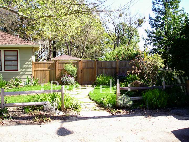 Custom wood privacy fence panels #20 in Sonoma County, CA