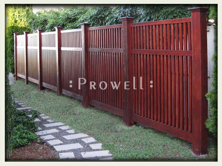wood garden fence style 2. prowell