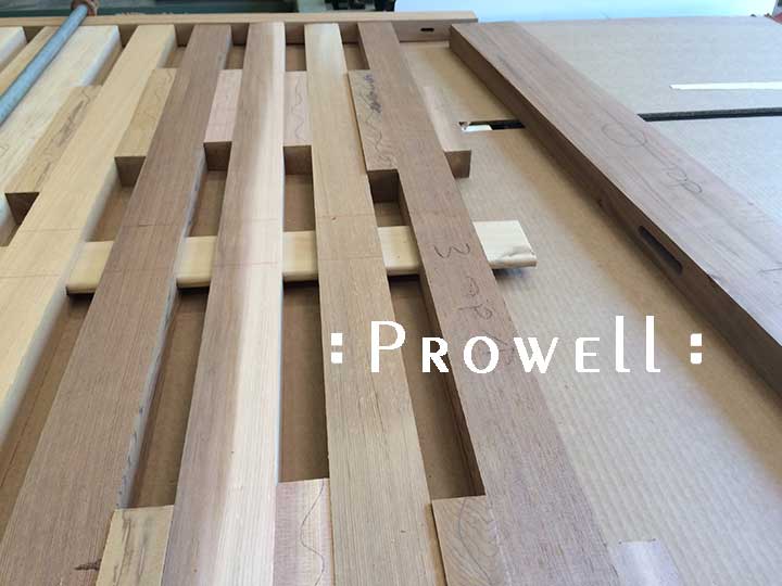 building a joined horizontal fence. Prowell