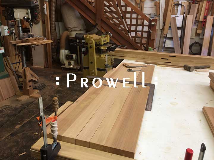 mortising horizontal fence boards. prowell
