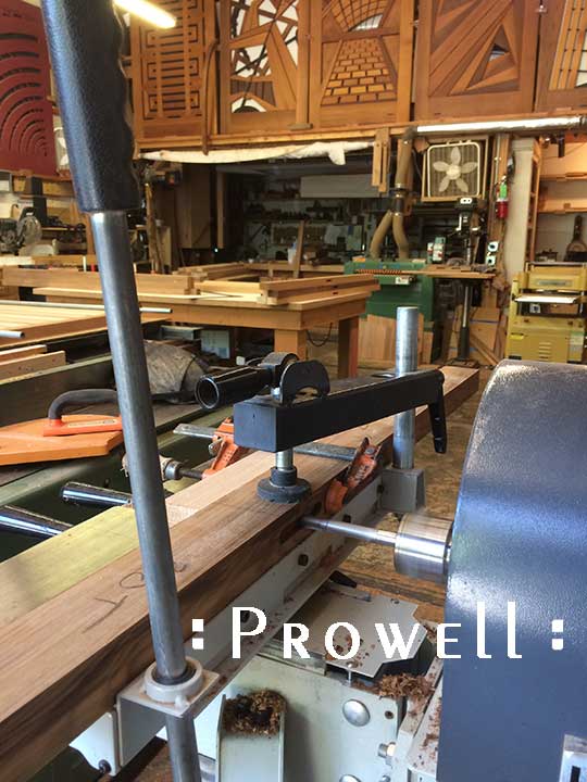 mortising with a horizontal machine. prowell