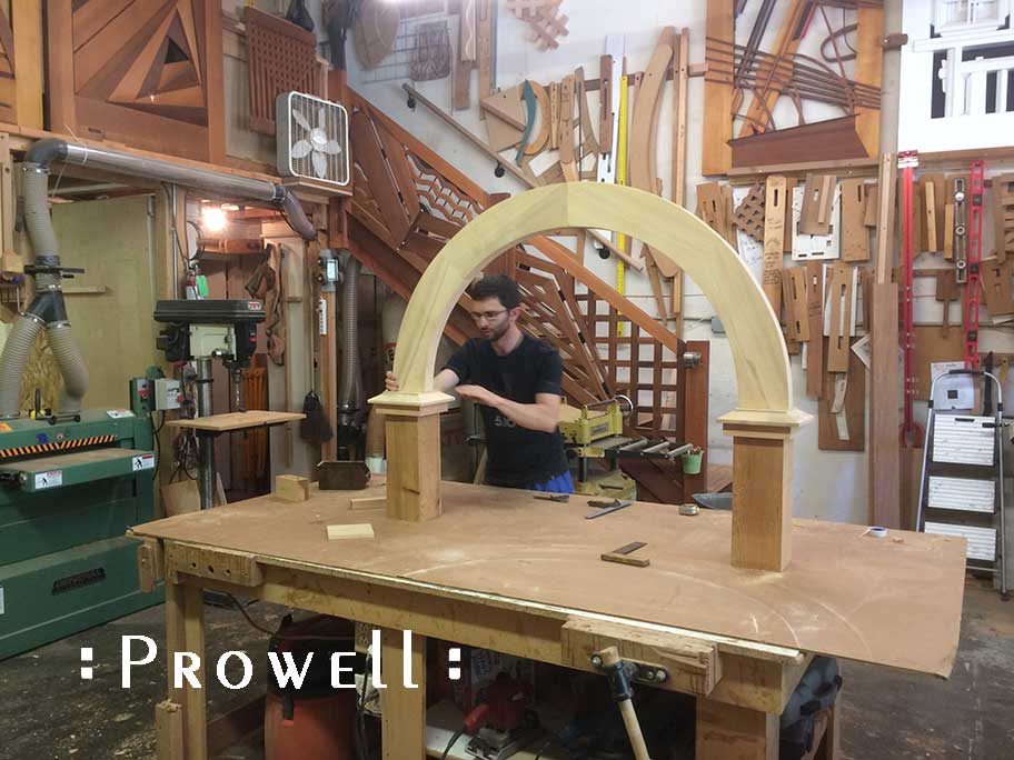 building an arched arbor, prowell
