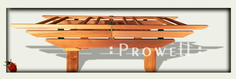 custom wood garden arbor pergola #13. Prowell woodworks