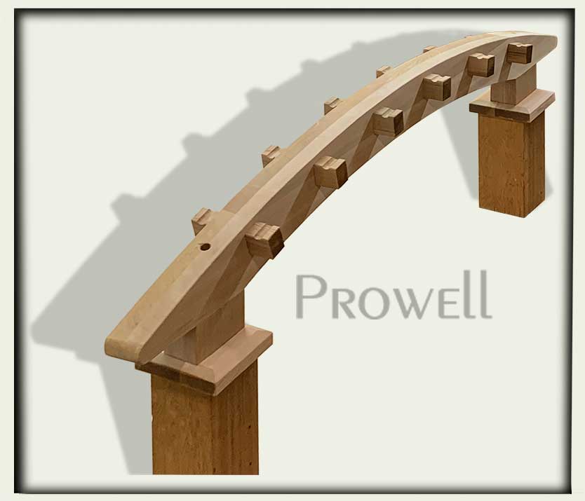 custom wood garden arbor #8-4. prowell