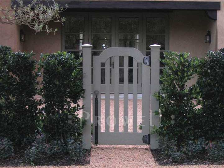 site photograph showing wood gates #105 in Napa, CA