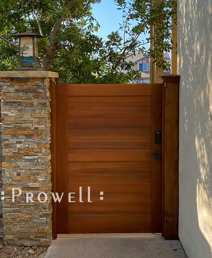 site photograph showing security privacy gates 108-5 in san diego, california