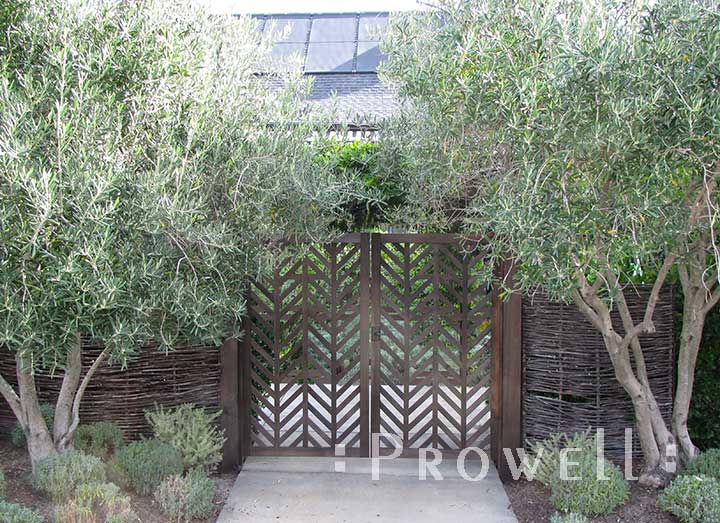 Site Photograph showing double gates #11 in Marin County, CA