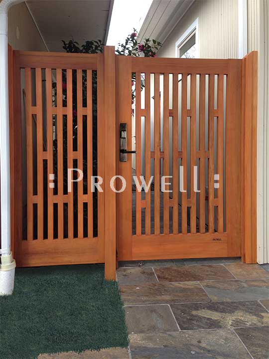 custom wood fence Panels in Silicone Valley, California