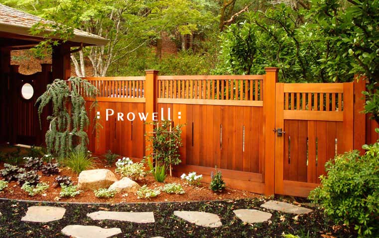 wood garden gates 5-10 in Marin County, California