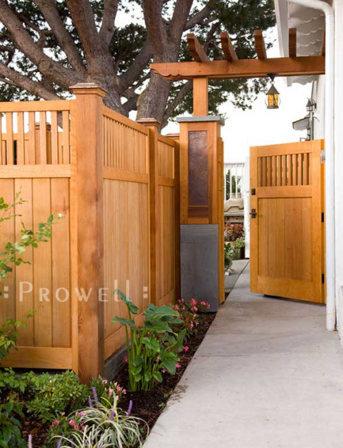 Custom Wood Gates #5 of 140 Original Gate designs. Ships to 50 states