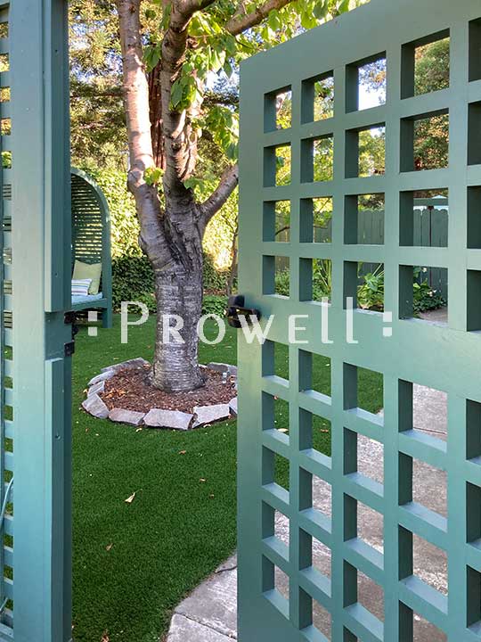 site photo of the green pool gate #60-2 in the san francisco bay area. c