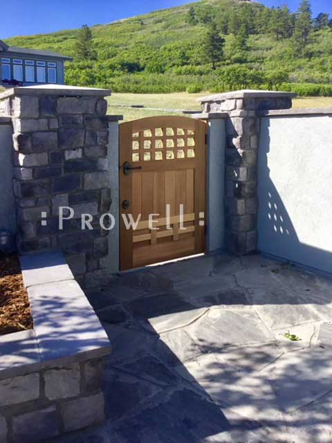 wood gate #70-10 in Colorado. Prowell