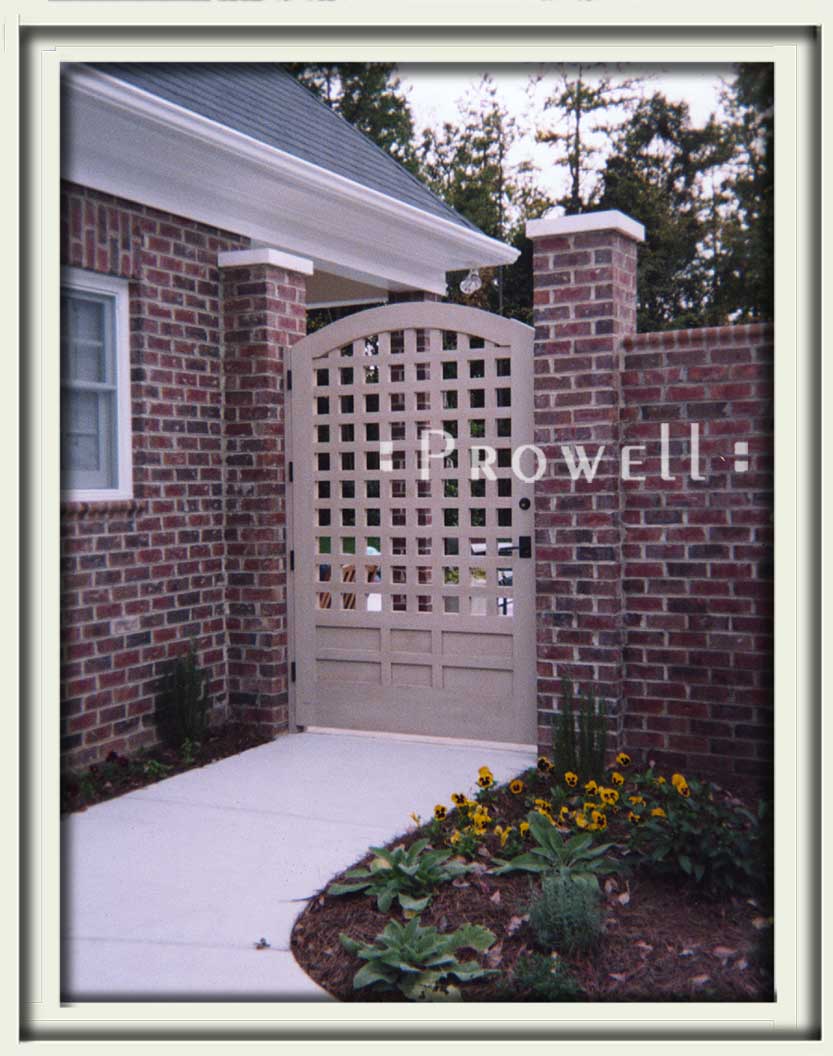 site photograph of garden gate #77 in North Carolina