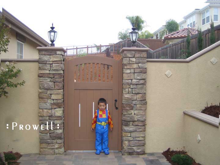 Wood gate door #7-10 in San Jose, California