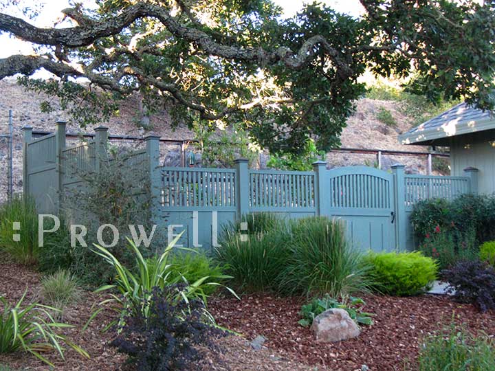 wood garden gates #7-16 in Sonoma County, California