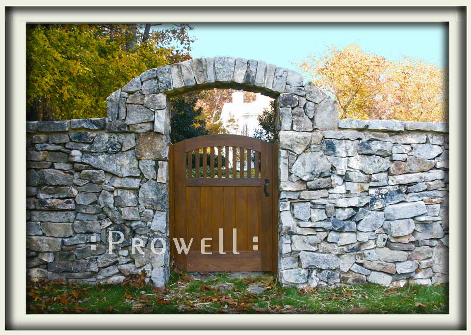 Wood gate door #7-3 in Virginia. Prowell