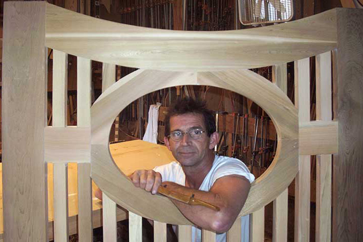 Charles prowell building a wood gate #2
