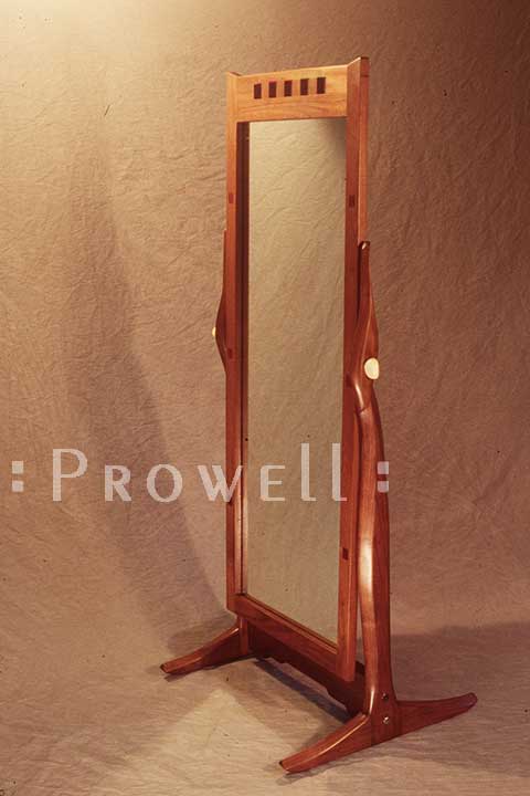 Stand-up mirror by Prowell Woodworks