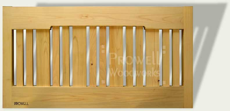 Custom wood fence extension panels #5