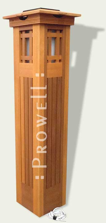 prowell custom wood garden columns #10-1