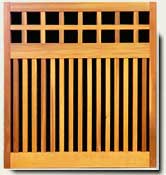 Custom Wood Fence Panel #22