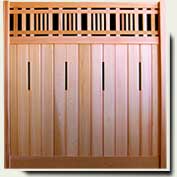 Custom Wood Fence Panel #29