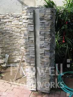 stone columns for gate jambs