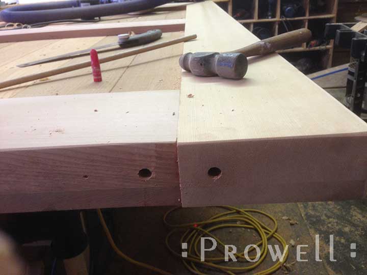Prowell's Joinery #10 for wood garden gates