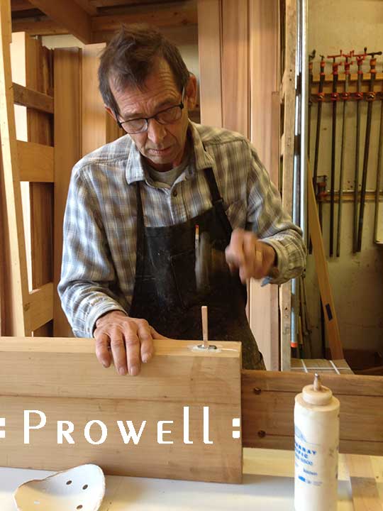 how to build a garden gate with complex joinery, from Prowell