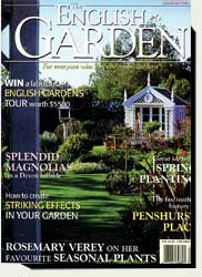 Prowell's wood garden gates in English Garden magazine 1998