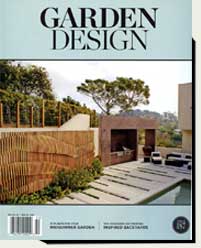 prowell's wood garden gates in Garden Design magazine 2015