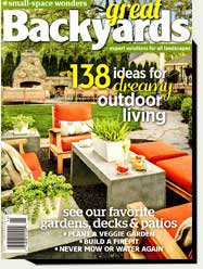 prowell wood gates in Great Backyards magazines 2015