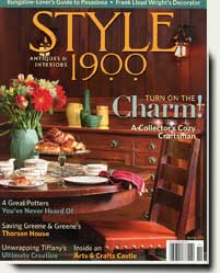 Prowell's wood gates in Style 1900 magazine 2011