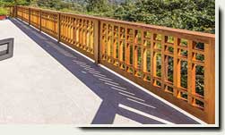 custom wood porch and deck railings 3-1