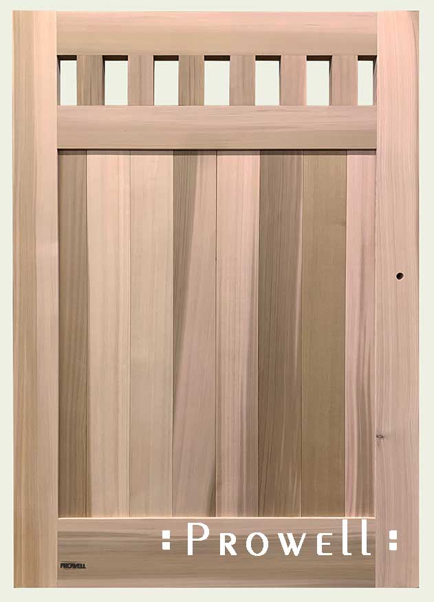 custom wood garden gate 63-1