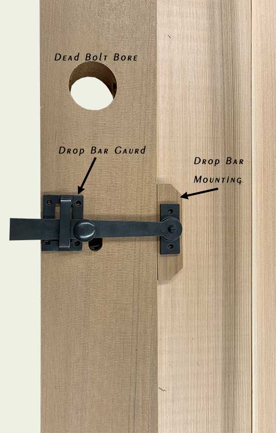 Ashley Norton Bronze Gate Hardware--Gate Latch 3530