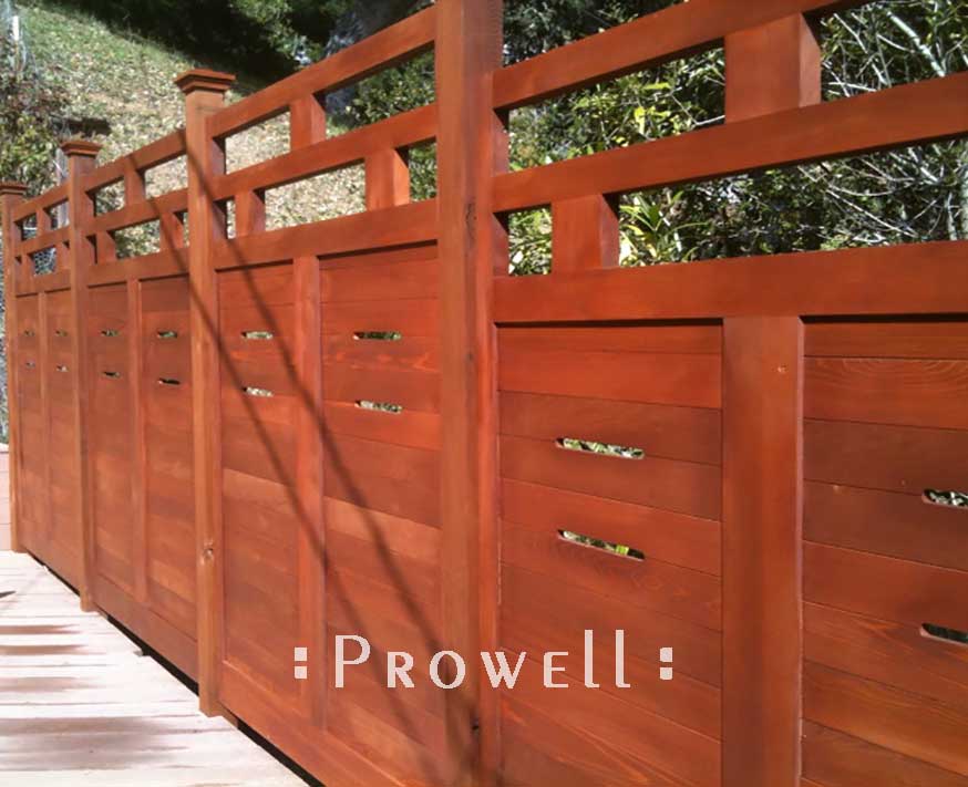 Wooden privacy fence 38 in Marin County, CA.