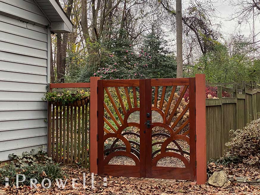 Wooden gate 203