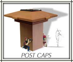 Custom wood garden gates